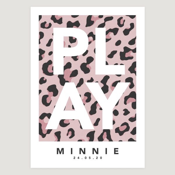 Play leopard pink